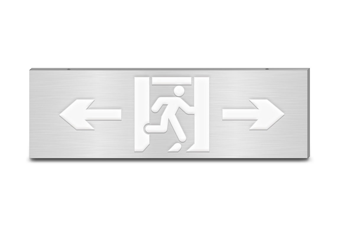 800大型款-單面雙向消防應(yīng)急標(biāo)志燈  | ZS-BLJC-1LRE Ⅲ 3W-J850 |  壁掛