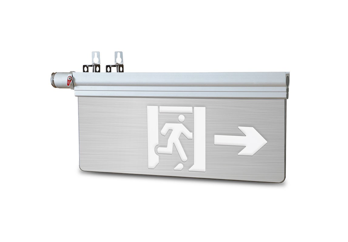 本安型防爆-單向消防應急標志燈 |  ZS-BLJC-2LROEⅡ0.5W-J870-22  |  壁掛/吊掛